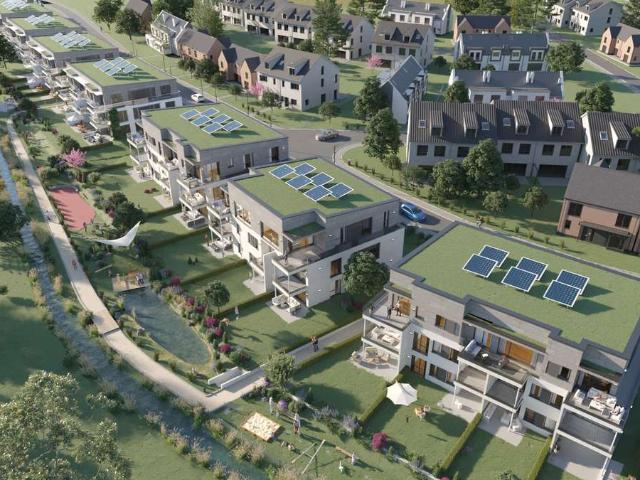 KfW55 G6 Komfortables Wohnen mit Blick ins Grüne – moderne 2 Zimmer Obergeschosswohn mit Balkon