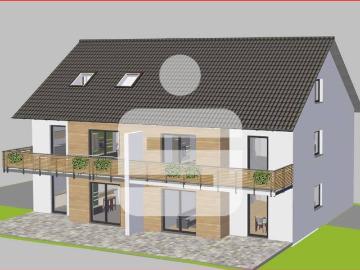 KfW55 Neubau 3 Zimmer ETW mit 81 m² Wohnfläche in Herzogenaurach provisionsfrei