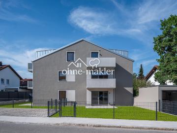 KfW 40 QNG Neubau | Bezugsfertige 2 Zi. Wohnung mit Balkon, EBK & TG in Parsdorf bei München WE 07