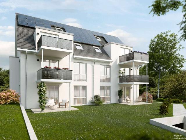 KfW 40 QNG Neubau in Stuttgart Vaihingen: Lichtdurchflutete 4 Zimmer Wohnung mit Südbalkon