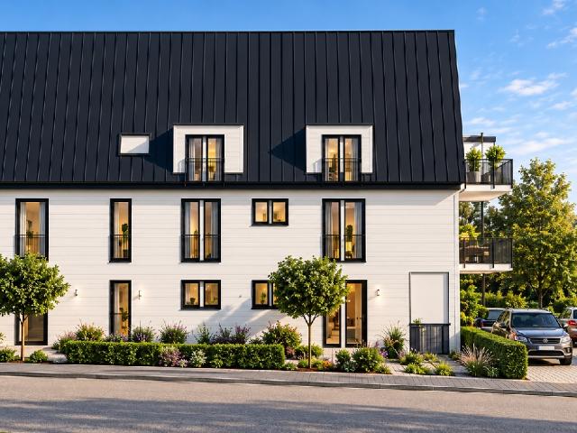 KFW 40 QNG Plus Standard Dachgeschosswohnung mit Dachterrasse