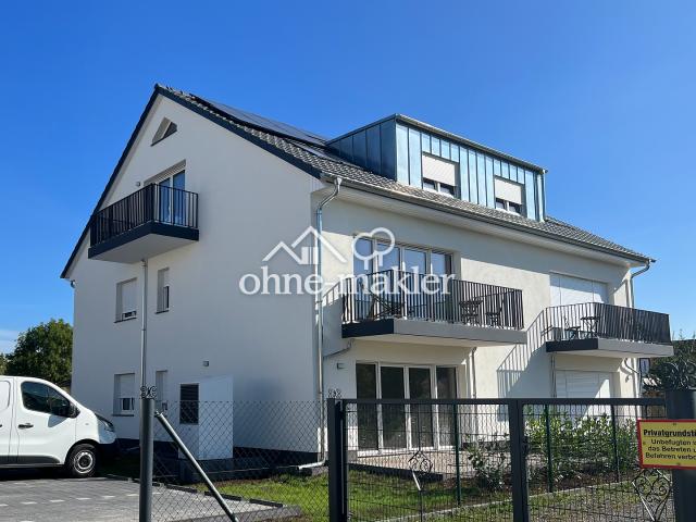 KfW 55 Plus Neubau: Helle 2 Zi. Dachgeschosswohnung mit Balkon in Mittenwalde