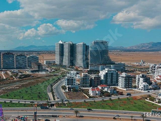 KKTC, İskele, Grand Sapphire'de Borçsuz Büyük 1+1 Bahçe Daire