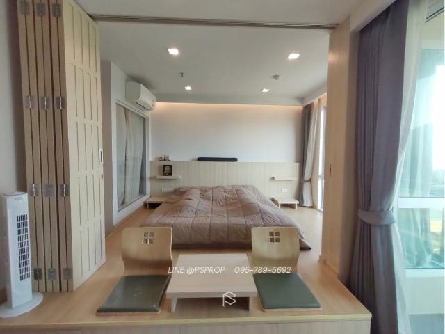 คอนโดเช่าบางพระ ใกล้ วัดเขาบางพระ Yuu Condo Sriracha พร้อมเข้าอยู่ #CR0367