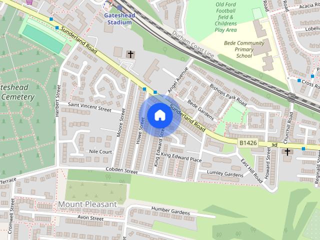 King Edward Street, Felling, Gateshead, NE8