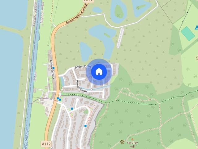 King George Way, Gilwell Hill, Sewardstone E4