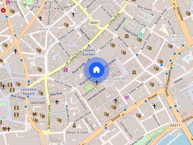 King Street, Fitzrovia & Covent Garden