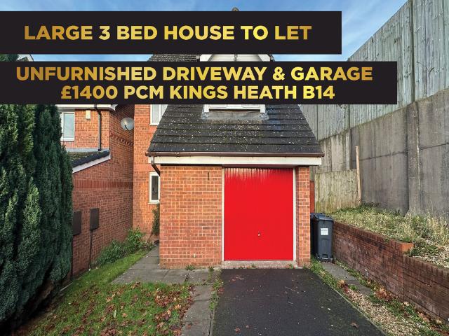 Kings Terrace, Kings Heath B14 3 bed detached house to rent £1,400 pcm £323 pw