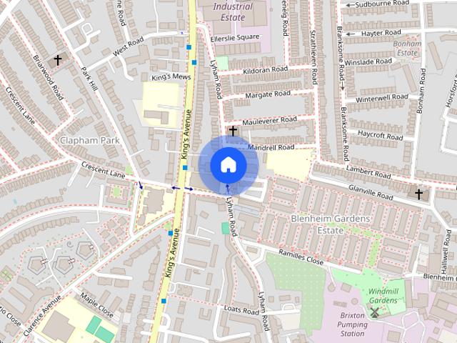 Kings Avenue, Clapham, London, SW4