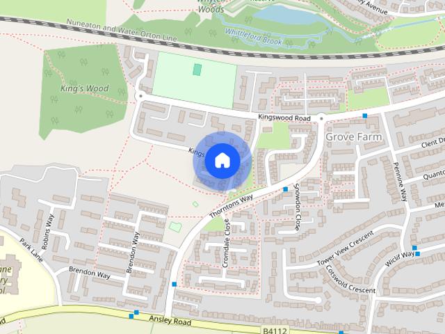 Kings Meadow, Nuneaton, Warwickshire, CV10 8QZ