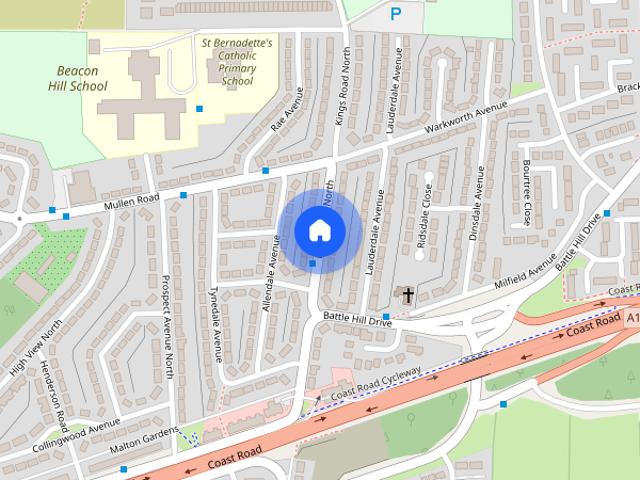 Kings Road North, Wallsend, Newcastle upon Tyne, Tyne & Wear NE28 9JH