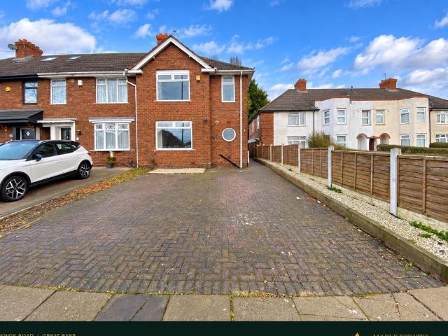 Kings Road, Great Barr B44 3 bed terraced house to rent £1,500 pcm £346 pw