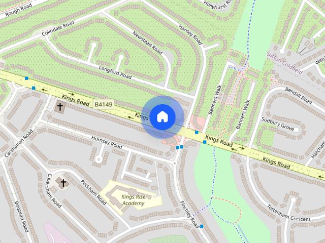 Kings Road, Kingstanding B44