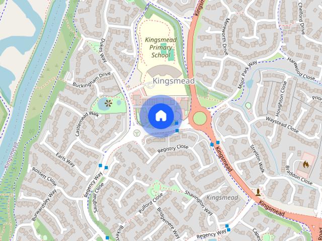 Kingsmead Square, Northwich, CW9