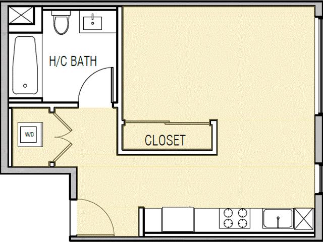 KINGSLEY PARK APARTMENTS Studio Apartment for Rent at 750 S Kingsley Dr, Los Angeles, CA 90005 Wilshire Center Koreatown