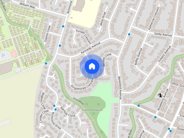 Kingsthorpe Crescent, Skegness, Lincolnshire