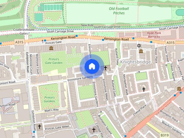 Kingston House South, Ennismore Gardens, South Kensington, London SW7