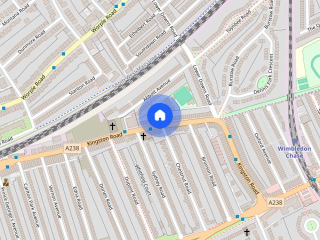 Kingston Road, Wimbledon, London, SW20