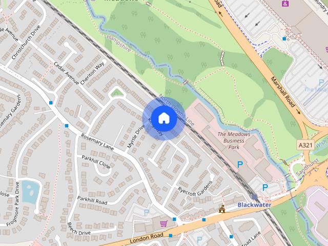 Kingsway, Blackwater, Camberley, Surrey, GU17