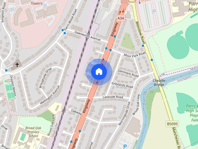 Kingsway, East Didsbury, Manchester, M20