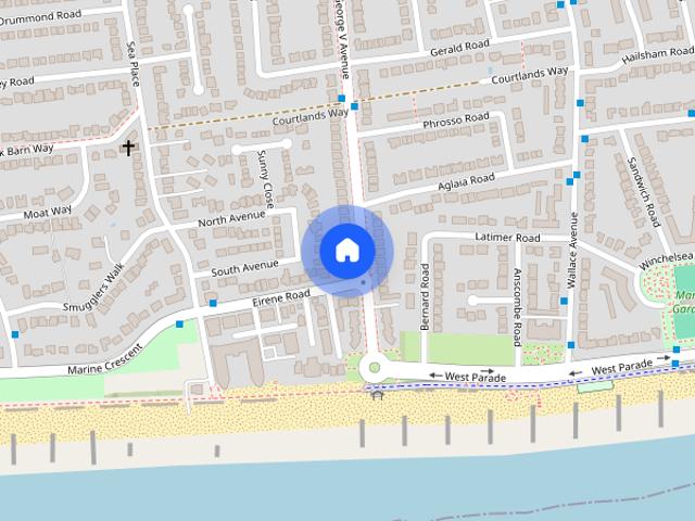 Kingsway, George V Avenue, Worthing