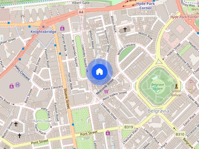 Kinnerton Street, Belgravia, SW1X
