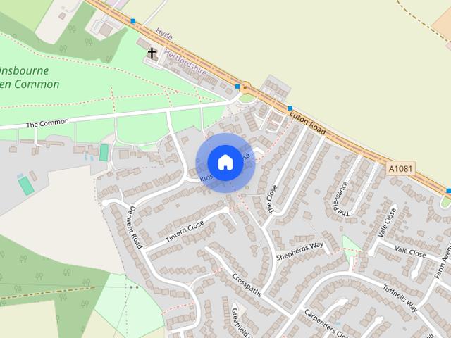 Kinsbourne Close, Harpenden, Hertfordshire, AL5