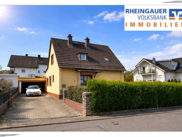 Kiedrich: Freistehendes Einfamilienhaus in angenehmer Wohnlage
