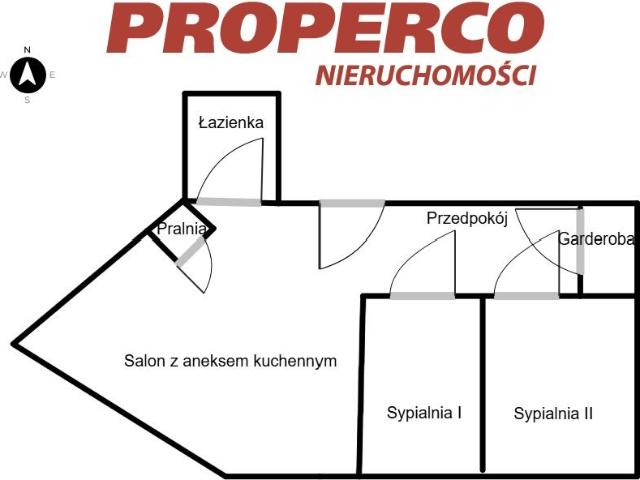 Nowoczesne 3 pokojowe mieszkanie w centrum Kielc polecam!