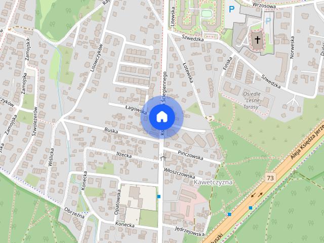 Kielce, ks. P. Ściegiennego, mieszkanie, do wynajęcia, 2 pokoje