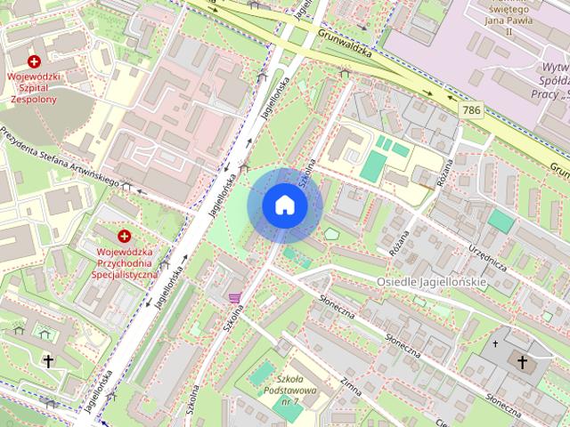 Kielce, Jagiellońskie, Szkolna, mieszkanie, do wynajęcia, 1 pokój