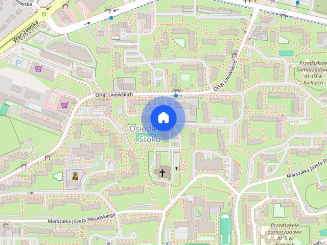 Kielce, Na Stoku, mieszkanie, do wynajęcia, 2 pokoje