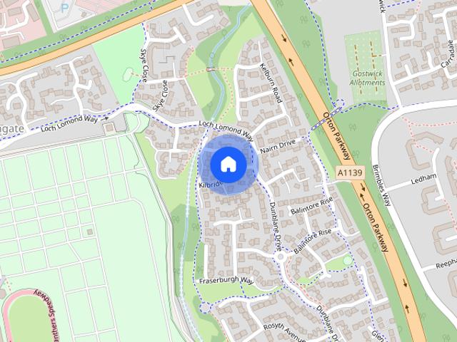 Kilbride Way, Orton Northgate
