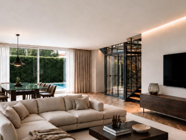 Kilchbergs Split Level Highlight: Luxus Haus mit Pool, Smart Home & maximalem Wow Effekt