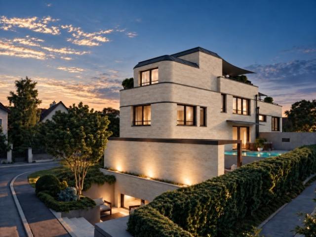 Kilchbergs Split Level Highlight Luxus Haus mit Pool, Smart Home & maximalem Wow Effekt