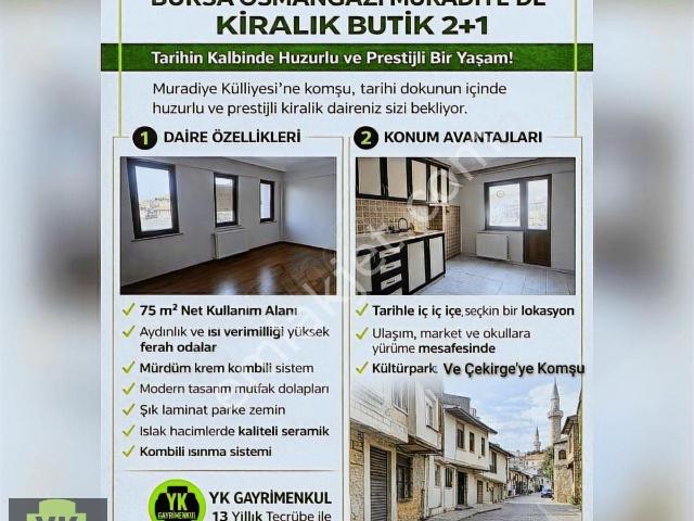 Kiralık Muradiye 2+1 Daire
