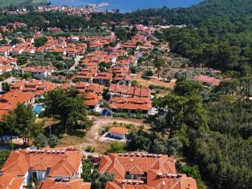 Kiralık Akyaka'da Eşyalı Deniz Manzaralı Havuzlu Daire