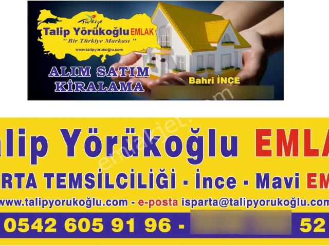 Kiralık Daire Talip Yörükoğlu Isparta Tem.ince Mavi Emlak'tan