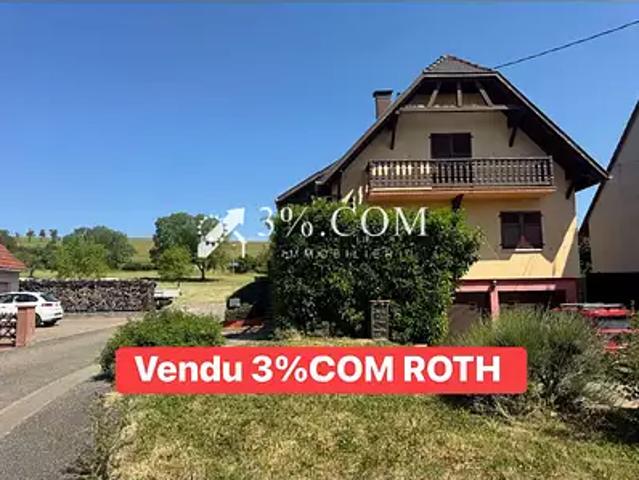 Kirrwiller 67330 Achat / Vente maison 5 pièces t5 jardin terrasse