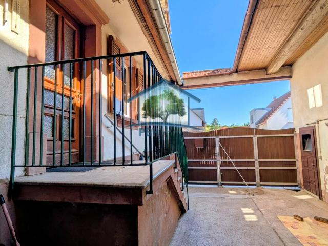 KIRRWILLER 67 Petit Corps de Ferme 122m² avec Cour et Dépendances sur 1.93 ares