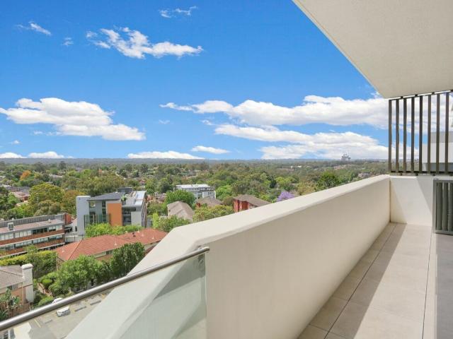 Kitchen Island & Timber Floor Throughout the Living Area & 2 Mins Walk to Metro and Train & Quiet & Secure & Unfurnished