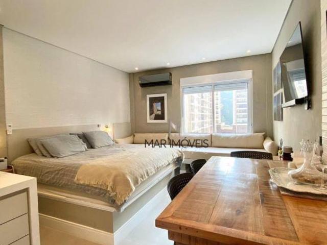 Kitnet com 1 dormitório à venda, 35 m² por R$ 360.000,00 Pitangueiras Guarujá/SP