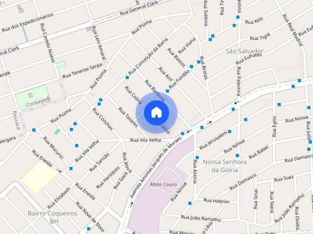 Kitnet / Conjugado com 1 quarto para alugar em Belo Horizonte, no bairro São Salvador