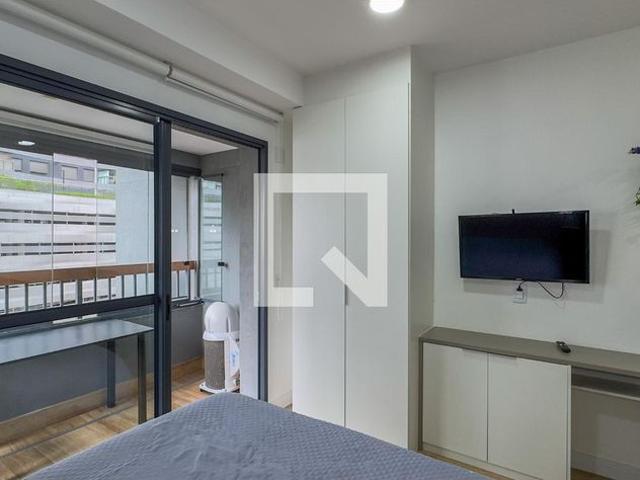 Kitnet, Brooklin, 1 Quarto, 25 m2 São Paulo