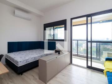 Kitnet, Brooklin, 1 Quarto, 27 m2 São Paulo