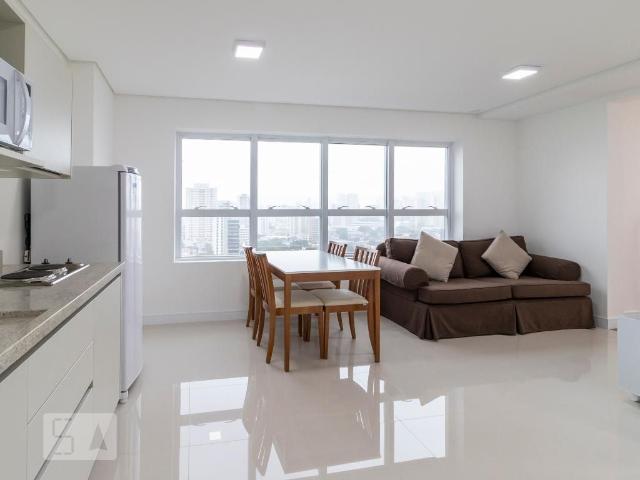 Kitnet, Brooklin, 1 Quarto, 56 m2 São Paulo