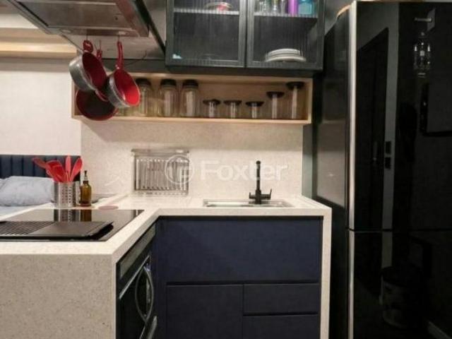 Kitnet / JK / Studio, 1 dormitórios, 29 m², em República