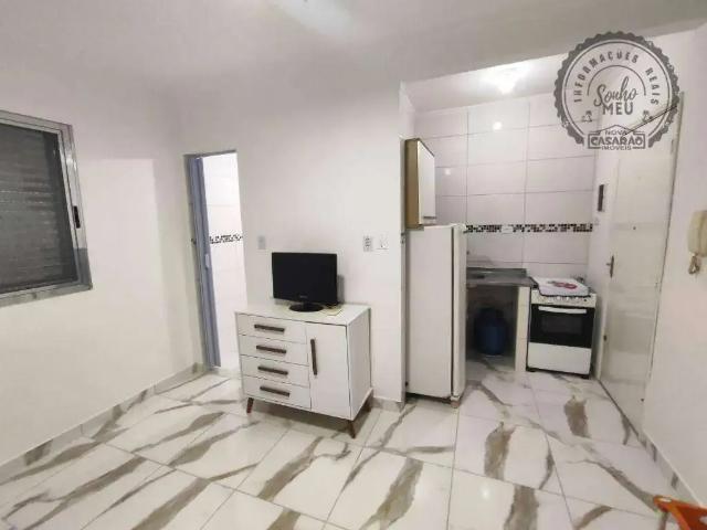 Kitnet / Stúdio para Locação em Praia Grande/SP Cidade Ocian 1 Quartos