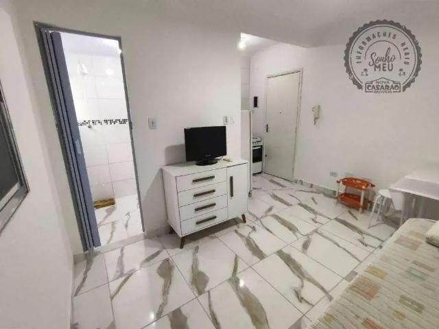 Kitnet / Stúdio para Locação em Praia Grande/SP Cidade Ocian 1 Quartos