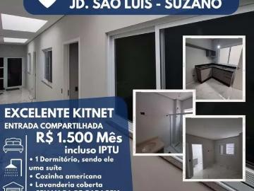 Kitnet / Stúdio para Locação em Suzano/SP Jardim São Luís 1 Quartos